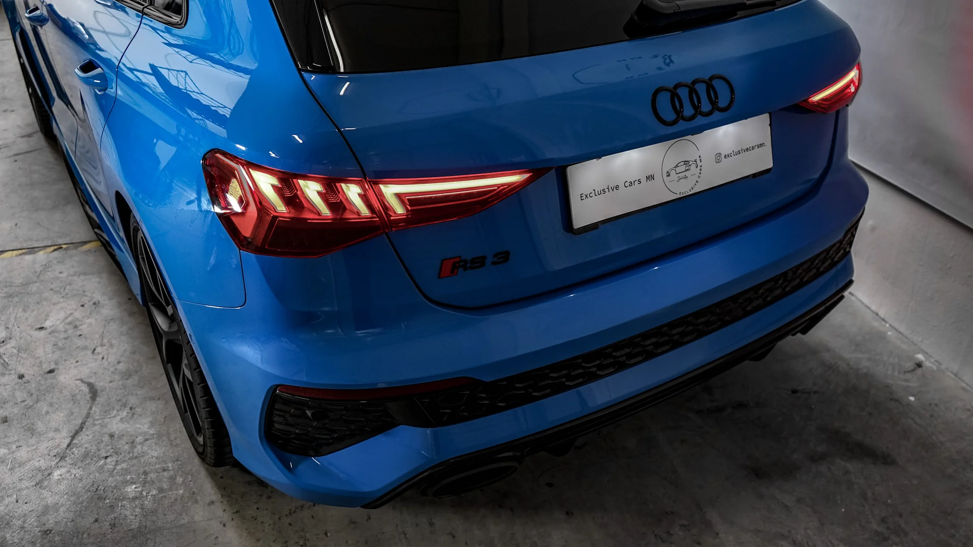AUDI RS3 2.5 TFSI QUATTRO S TRONIC 2022 Gasolina Turbo Blue - Interior